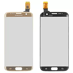 Сенсор (тачскрин) Samsung Galaxy S7 Edge G935F, G935FD (original) Gold - фото Сенсор (тачскрин) Samsung Galaxy S7 Edge G935F, G935FD (original) Gold