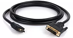 Видеокабель Vinga HDMI - DVI (24+1) 1.8м (VCPHDMIDVI1.8)