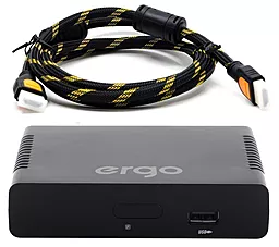 Комплект цифрового ТВ Ergo 1108 + HDMI Кабель