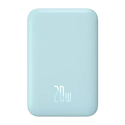 Повербанк Baseus Mini Wireless Fast Charge 2022 6000 mAh 20W Blue (P10059002313-00) - фото Повербанк Baseus Mini Wireless Fast Charge 2022 6000 mAh 20W Blue (P10059002313-00)