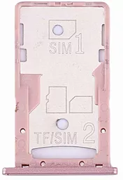 Слот (лоток) SIM-карти Xiaomi Redmi 4A Dual SIM Pink
