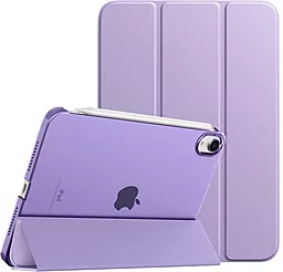 Чехол для планшета BeCover Tri Fold Soft TPU для Apple iPad Mini 7 2024 Purple (712455) - фото Чехол для планшета BeCover Tri Fold Soft TPU для Apple iPad Mini 7 2024 Purple (712455)