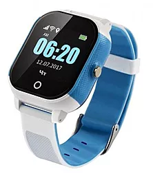 Смарт-годинник GoGPS К23 Blue/White (K23BLWH) - фото Смарт-годинник GoGPS К23 Blue/White (K23BLWH)