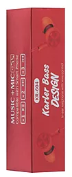 Наушники Karler KR-604 Red - миниатюра 3 Наушники Karler KR-604 Red - миниатюра 3