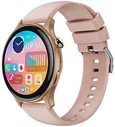 Смарт-часы XO J6 Pink Gold - фото Смарт-часы XO J6 Pink Gold