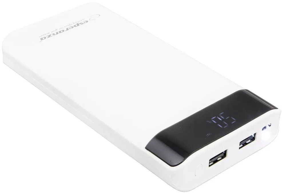 Повербанк Esperanza Photon 17400mAh White (EMP120W) - фото 1