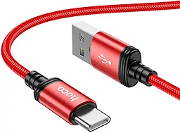 USB Кабель Hoco X89 3A USB Type-C Cable Red - мініатюра 2