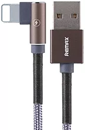 Кабель Remax Ranger USB-A - Lightning 12w 2.4a 1м cable Grey (RC-119i) - фото Кабель Remax Ranger USB-A - Lightning 12w 2.4a 1м cable Grey (RC-119i)