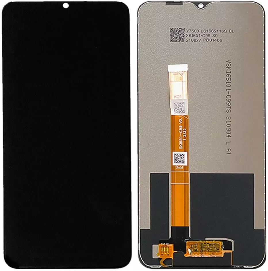 Дисплей Realme C21Y з тачскріном, Black - фото 1