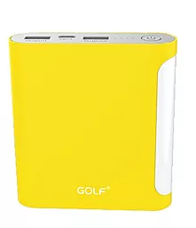 Повербанк GOLF GF-D14 10000mAh Yellow