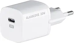 Сетевое зарядное устройство Glasscove 20w PD USB-C fast charger white (TC-099PD) - фото Сетевое зарядное устройство Glasscove 20w PD USB-C fast charger white (TC-099PD)
