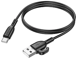 Кабель Borofone BX91 USB-A - Type-C 15w 3a 1м cable Black - мініатюра 2 Кабель Borofone BX91 USB-A - Type-C 15w 3a 1м cable Black - мініатюра 2