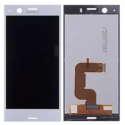 Дисплей Sony Xperia XZ1 Compact (G8441, SO-02K) с тачскрином, оригинал, Silver - фото Дисплей Sony Xperia XZ1 Compact (G8441, SO-02K) с тачскрином, оригинал, Silver