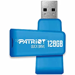 Флешка Patriot Color Quick Drives 128GB (PSF128GQDBL3USB) Blue - фото Флешка Patriot Color Quick Drives 128GB (PSF128GQDBL3USB) Blue
