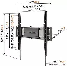 Кронштейн для телевизора Vogels EFW 8206 - миниатюра 2 Кронштейн для телевизора Vogels EFW 8206 - миниатюра 2