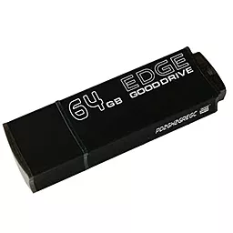 Флешка GooDRam 64Gb Edge (PD64GH2GREGKR9) Black - фото Флешка GooDRam 64Gb Edge (PD64GH2GREGKR9) Black