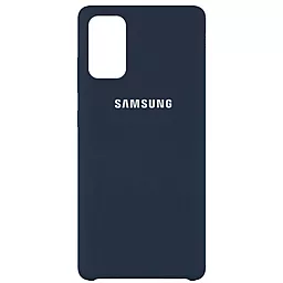 Чехол Epik Silicone Cover (AAA) Samsung G985 Galaxy S20 Plus Midnight blue