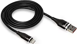 Кабель Walker C735 USB-A - Lightning 12w 3.1a 2м cable Black - фото Кабель Walker C735 USB-A - Lightning 12w 3.1a 2м cable Black