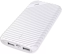 Повербанк GOLF Pineapple G19 10000mAh White - фото Повербанк GOLF Pineapple G19 10000mAh White