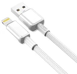 Кабель XO NB249 USB-A - Lightning 12w 5a 1м cable White - фото Кабель XO NB249 USB-A - Lightning 12w 5a 1м cable White