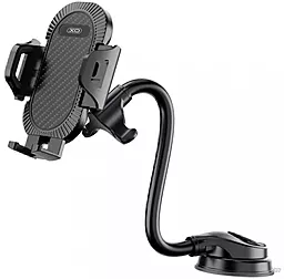 Держатель XO C85 Long Neck Suction Cup Black - фото Держатель XO C85 Long Neck Suction Cup Black