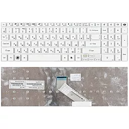 Клавиатура для ноутбука Acer GW NV49 PB NM85 NM86 NM87 NM98  белая