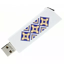 Флешка GooDRam UCL2 16 GB UKRAINE, White (UCL2-0160W0R11-L)