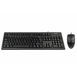 Комплект (клавиатура+мышка) A4Tech PS/2 (KR-8520D) Black