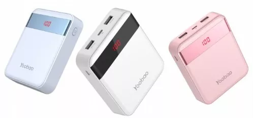 Повербанк Yoobao M4 Pro 10000 mAh Pink - фото 5