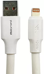 Кабель USB Mibrand MI-98 Lightning Cable White (MIDC/98LW)