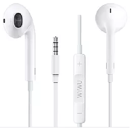 Навушники WIWU EB101 3.5mm Audio Connector White