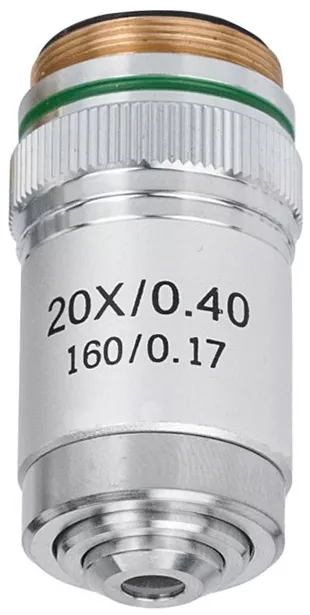 Об'єктив для мікроскопа SIGETA Achromatic 20x/0.40 - фото 1