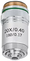 Объектив для микроскопа SIGETA Achromatic 20x/0.40