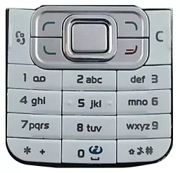 Клавиатура Nokia 6120 Classic White