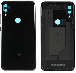 Задняя крышка корпуса Xiaomi Mi Play  со стеклом камеры Black