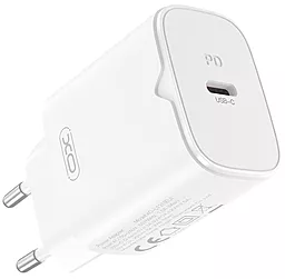 Сетевое зарядное устройство XO L131 30w PD USB-C ports charger white - фото Сетевое зарядное устройство XO L131 30w PD USB-C ports charger white