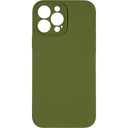 Чохол 1TOUCH Original Full Soft Case for iPhone 13 Pro Max Pinery Green (Without logo)