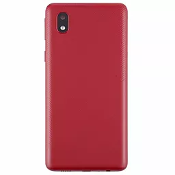 Задняя крышка корпуса Samsung Galaxy A01 Core (2020) A013 со стеклом камеры Original  Red