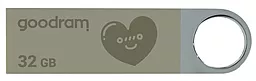 Флешка GooDRam UUN2 VALENTINE 32GB USB 2.0 (UUN2-0320S0R11-V) Silver - фото Флешка GooDRam UUN2 VALENTINE 32GB USB 2.0 (UUN2-0320S0R11-V) Silver
