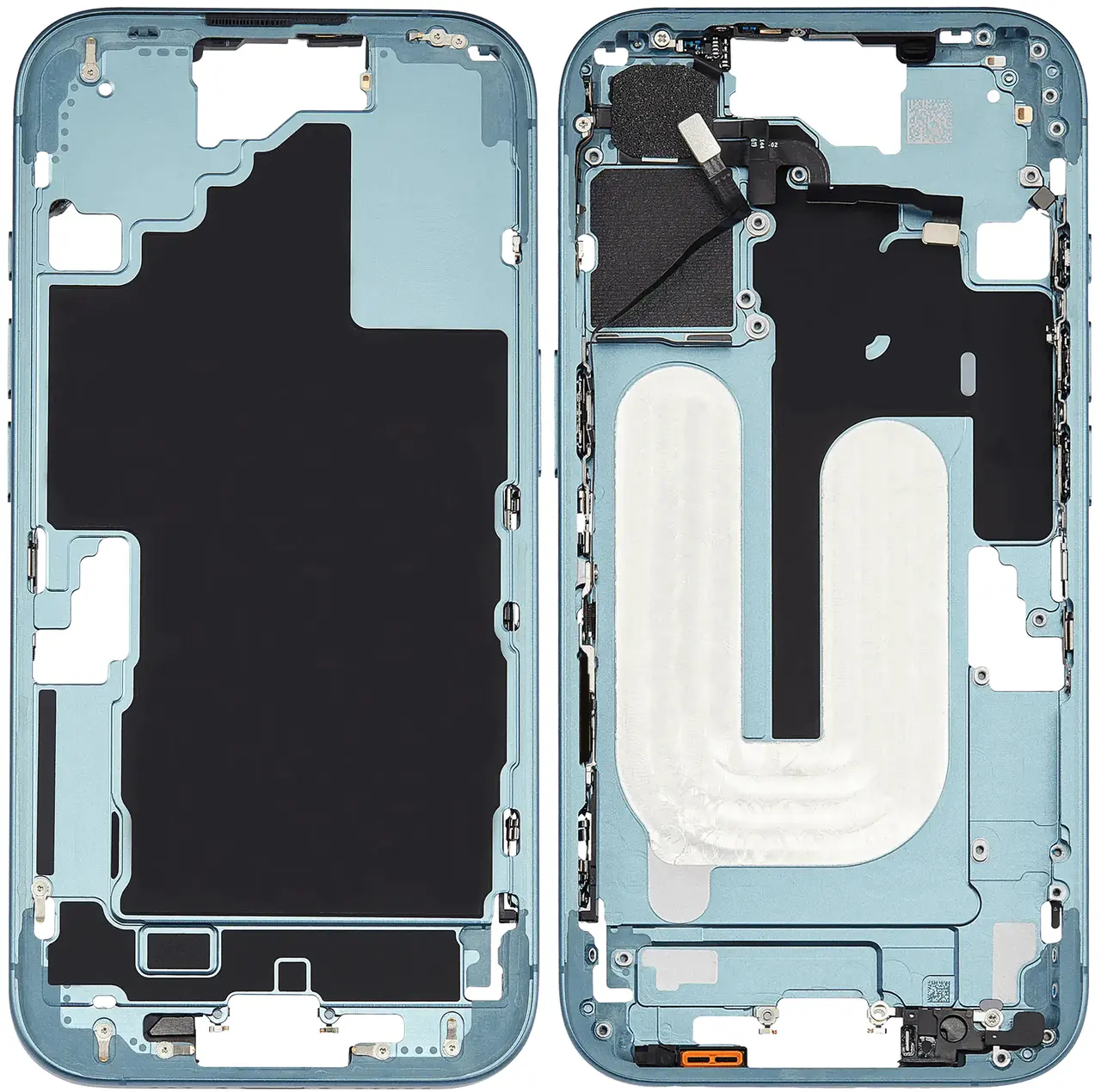 Рамка корпуса Apple iPhone 16 USA version, Original Teal - фото 1