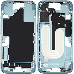 Рамка корпуса Apple iPhone 16 USA version, Original Teal - фото Рамка корпуса Apple iPhone 16 USA version, Original Teal