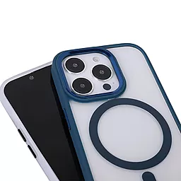 Чехол 1TOUCH Cristal Guard with MagSafe для Apple iPhone 11 Dark Blue - миниатюра 2