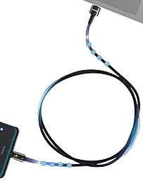 Кабель USB Essager 100w 7a USB-A - Type-C cable black (EXC7A-CG01-P) - миниатюра 4