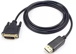 Видеокабель PrologiX DisplayPort - DVI-D(24+1) 1080p 60hz 1m black (PR-DP-DVI-P-04-30-1m) - миниатюра 3