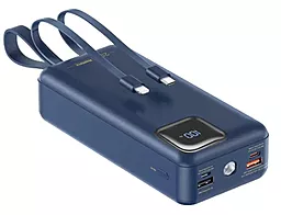 Повербанк Remax RPP-550 Suji 30000 mAh 22.5W Blue - фото Повербанк Remax RPP-550 Suji 30000 mAh 22.5W Blue