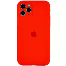 Чохол Silicone Case Full Camera для Apple iPhone 12 Pro Max Red