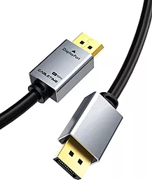 Відеокабель DisplayPort v1.2 4k 60hz 1.8m black (CD20K) Cabletime - фото Відеокабель DisplayPort v1.2 4k 60hz 1.8m black (CD20K) Cabletime