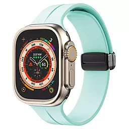 Змінний ремінець для розумного годинника Magic Lock для Apple Watch 38 mm, 40 mm, 41 mm Gem Green
