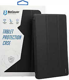 Чехол-книжка Soft Edge BeCover с креплением для стилуса для Samsung Galaxy Tab S10 Plus (SM-X820/SM-X826) 12.4" Black (712252) - фото Чехол-книжка Soft Edge BeCover с креплением для стилуса для Samsung Galaxy Tab S10 Plus (SM-X820/SM-X826) 12.4" Black (712252)