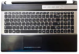 Клавиатура для ноутбука Samsung RF510 RF511 с топ панелью черная